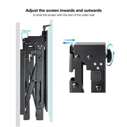 Pop-Out Video-Wall Mount